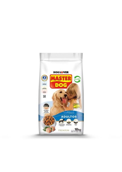 Master Dog Adulto Sabor a Pollo 18 kilos