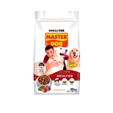 Master Dog Adulto18 Kilos Sabor a Carne